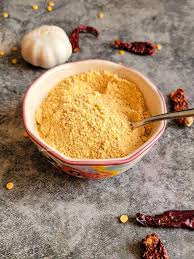 Andhra Paruppu Podi – Garlic Flavor