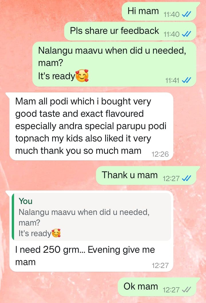 Customer Feedback 12